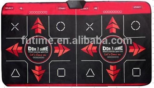 TV and PC 2 in 1 wireless dance pad for two player